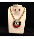 Tri Color Pendant (Red)