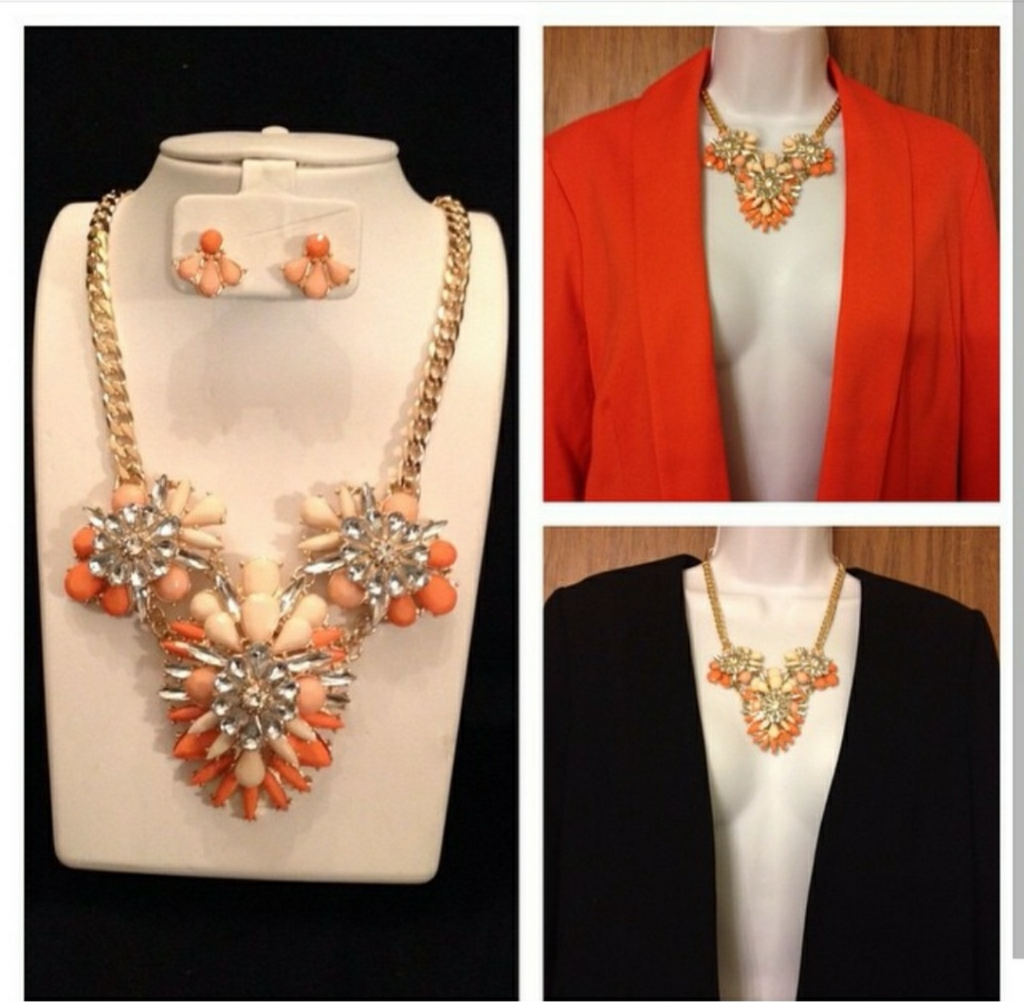 Trio Graphics Necklace