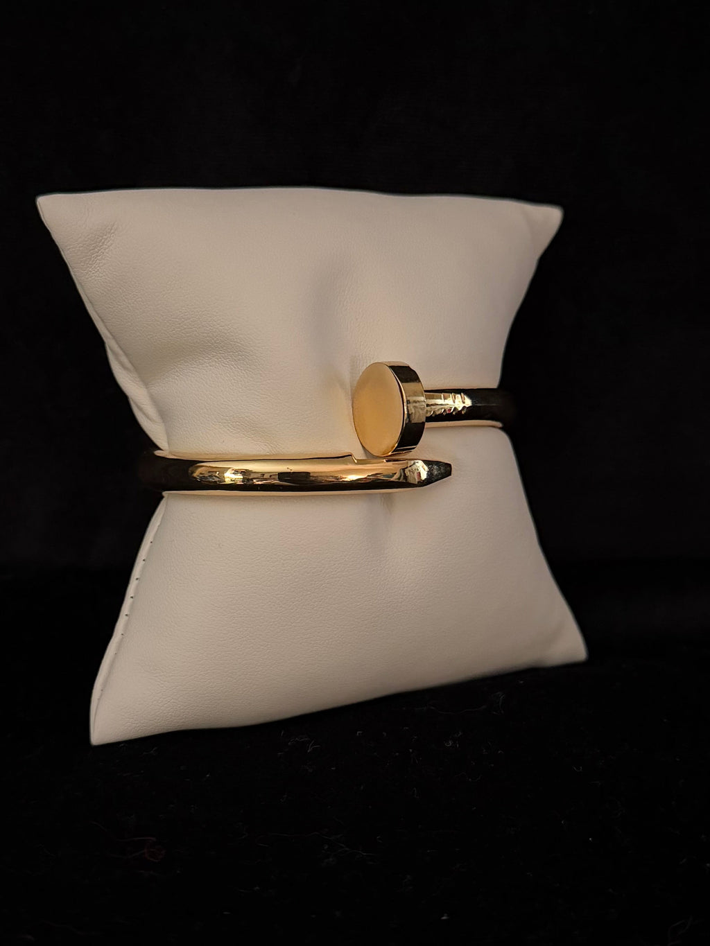 Chunky Nail Head Bangle