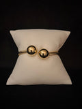 Cable Ball End Bangle (small)