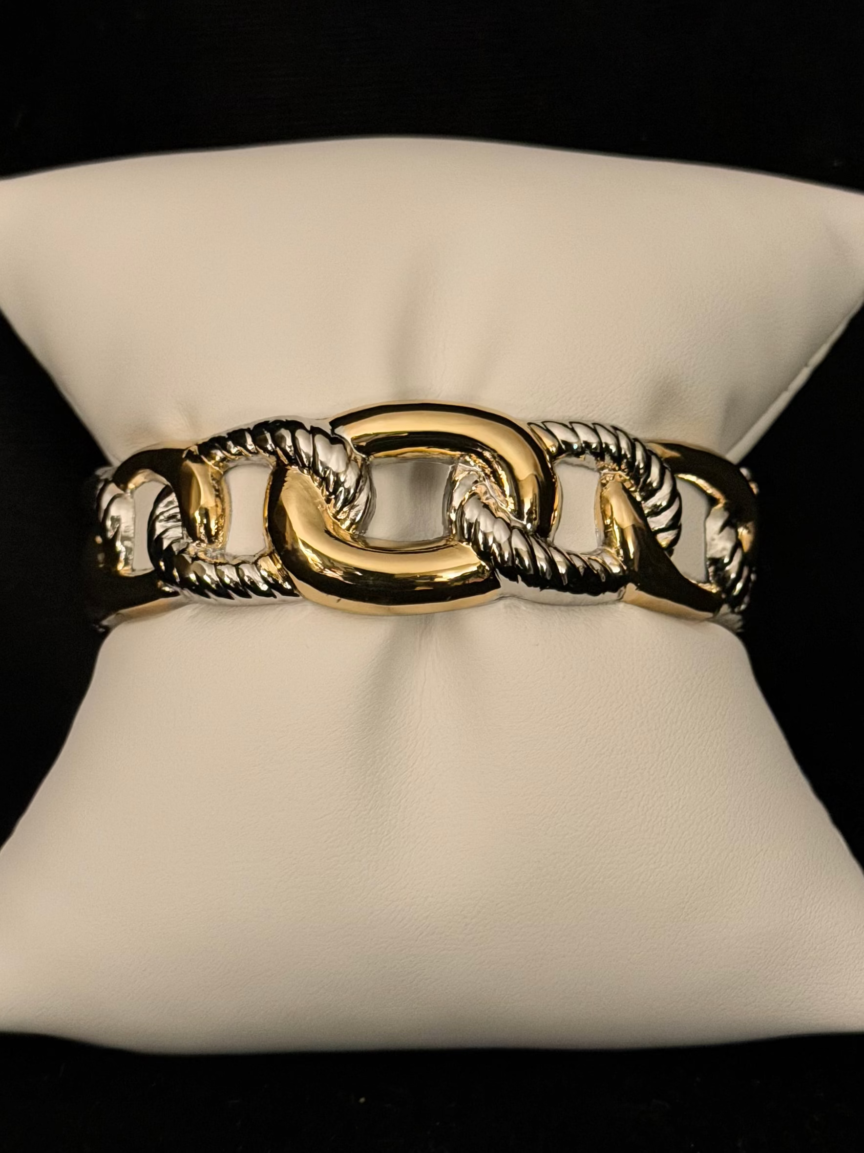 High Quality Two Tone Bangle