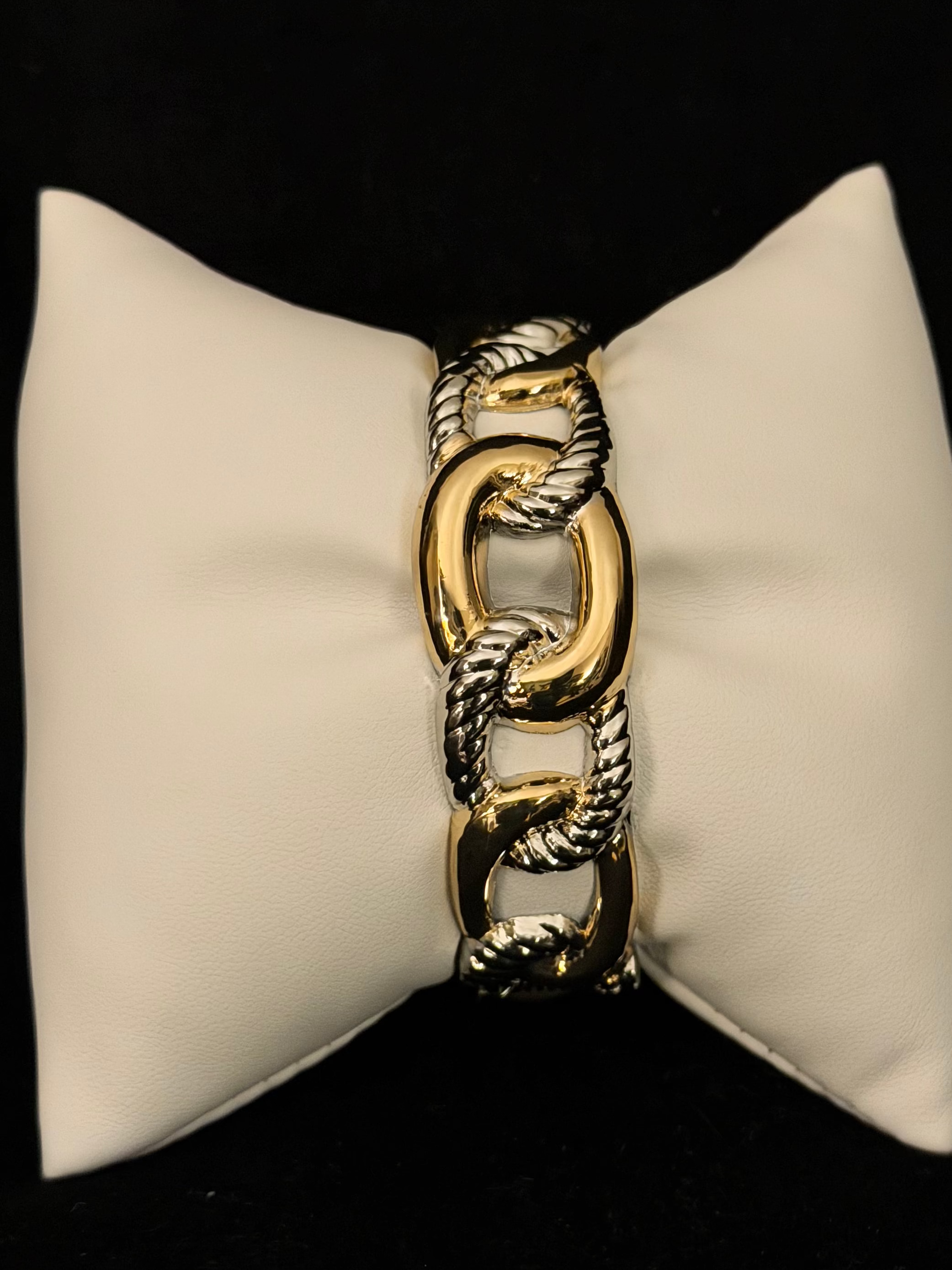 High Quality Two Tone Bangle