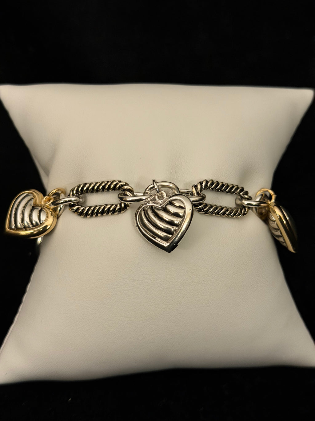 Heart Charm Bracelet