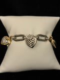 Heart Charm Bracelet