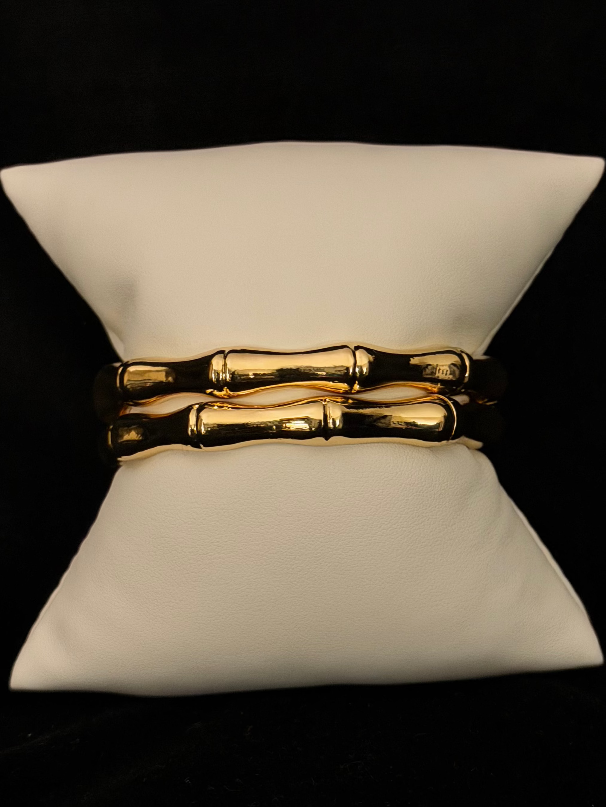 Bamboo Style Bangle