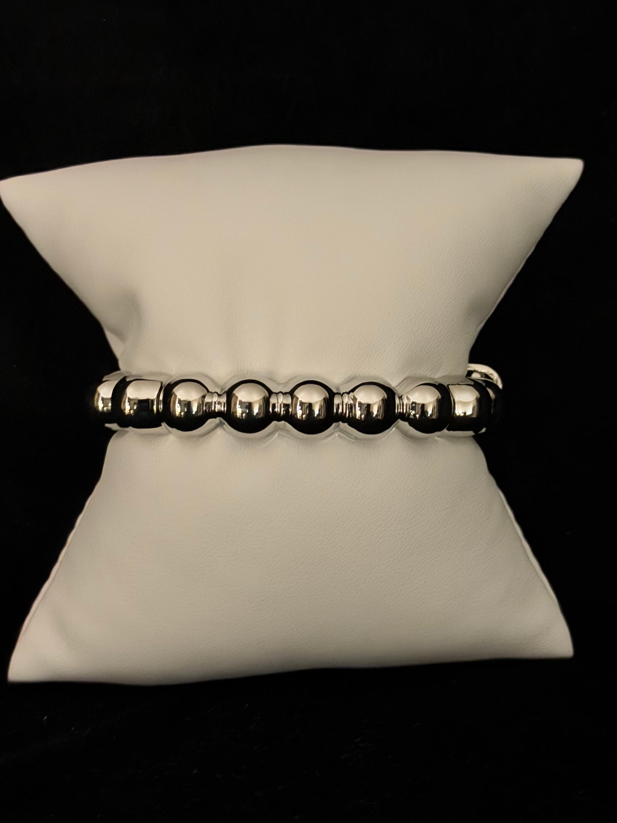Silver Bubble Bangle
