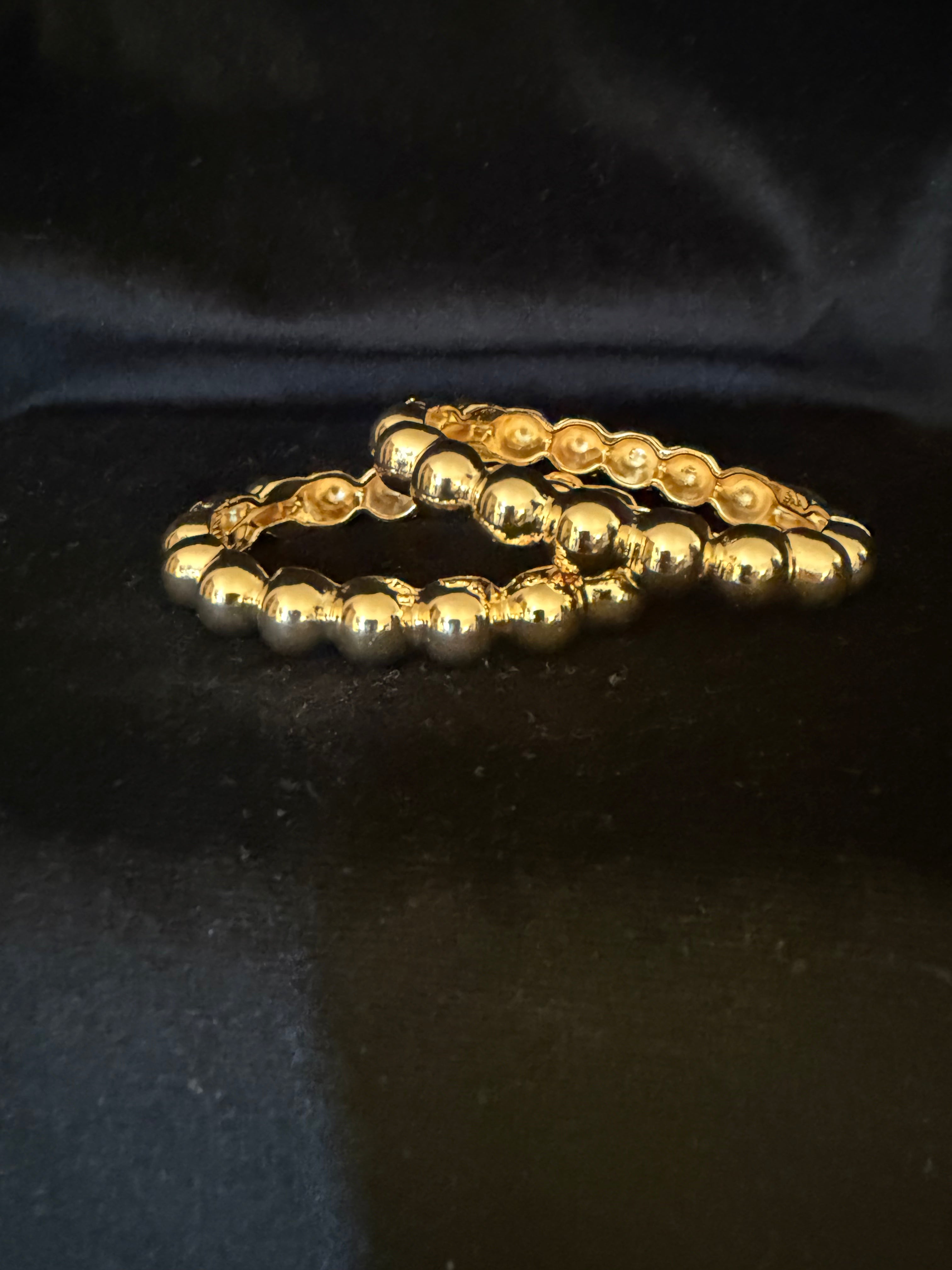 Gold Bubble Bangle