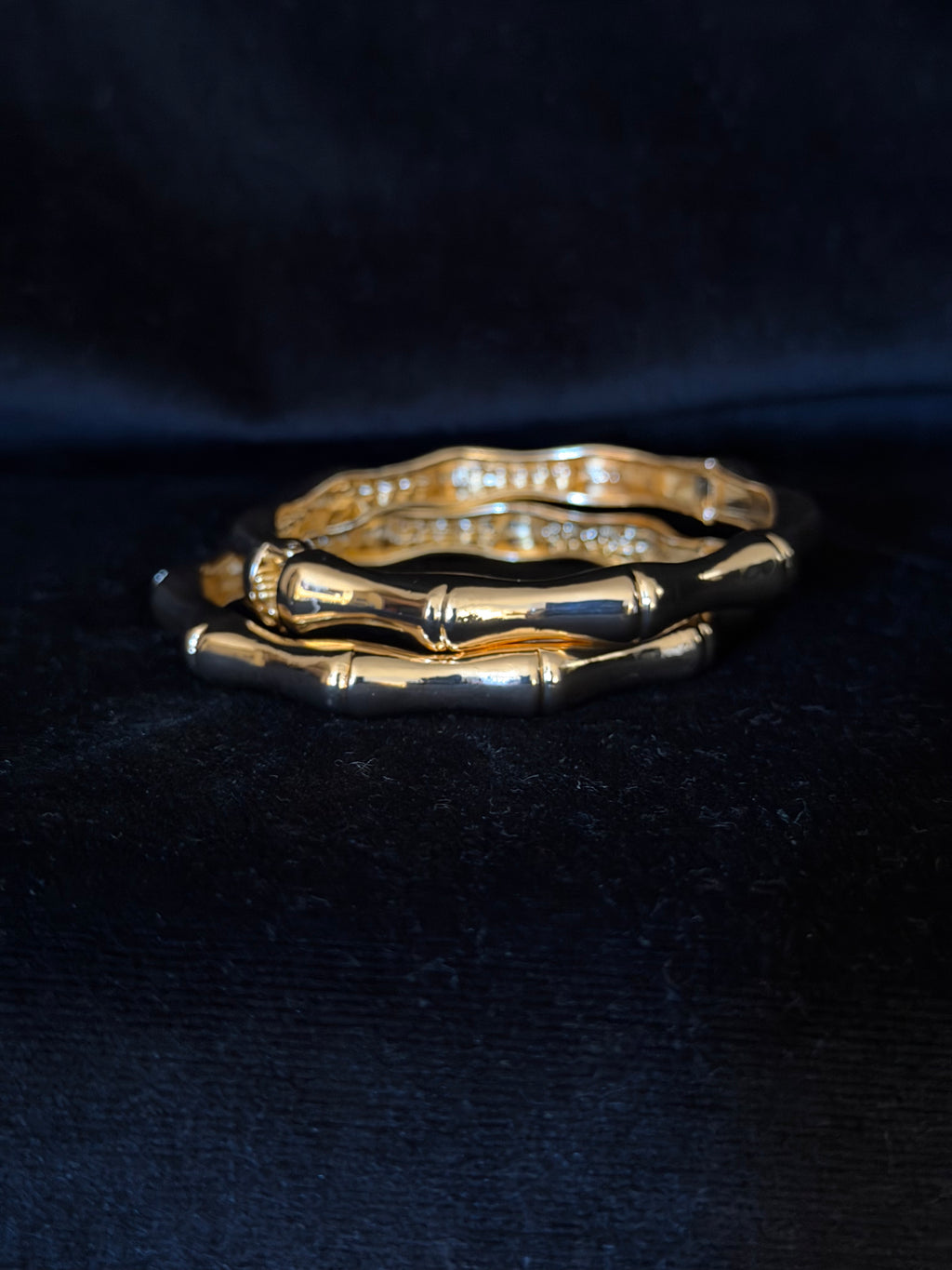 Bamboo Style Bangle