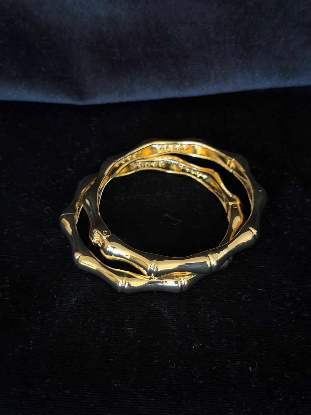 Bamboo Style Bangle