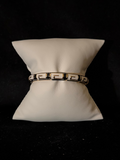 Centric Statement Bangle in Black