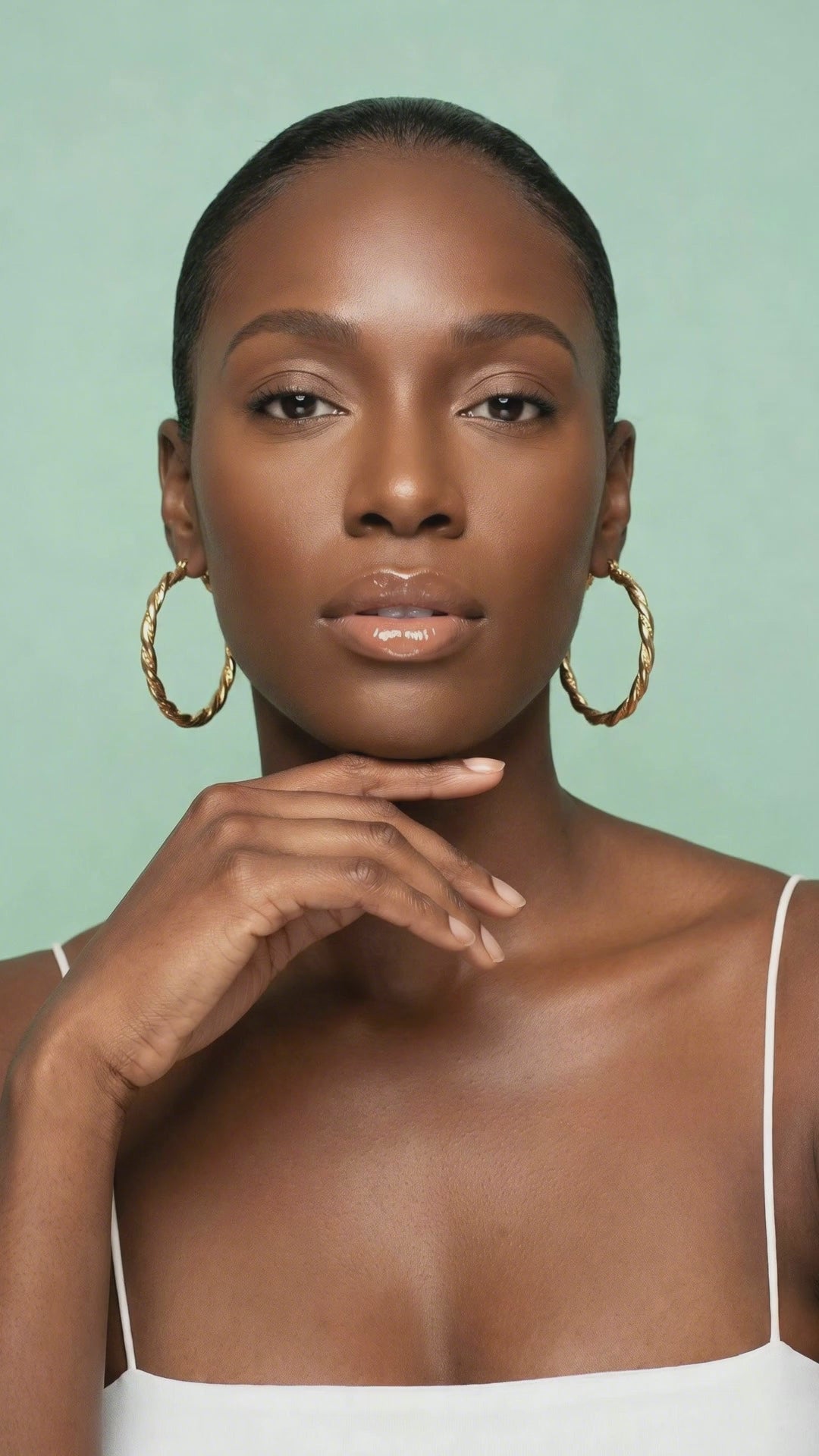 Everlasting Twist Hoops