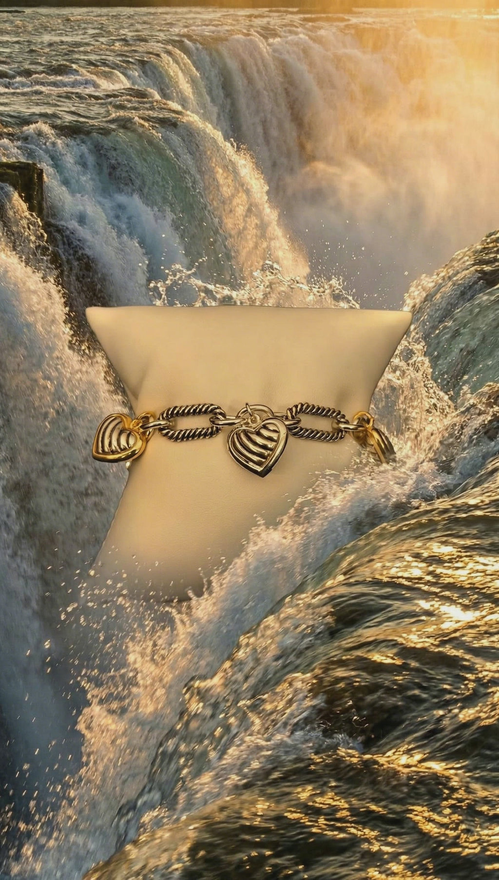 Heart Charm Bracelet