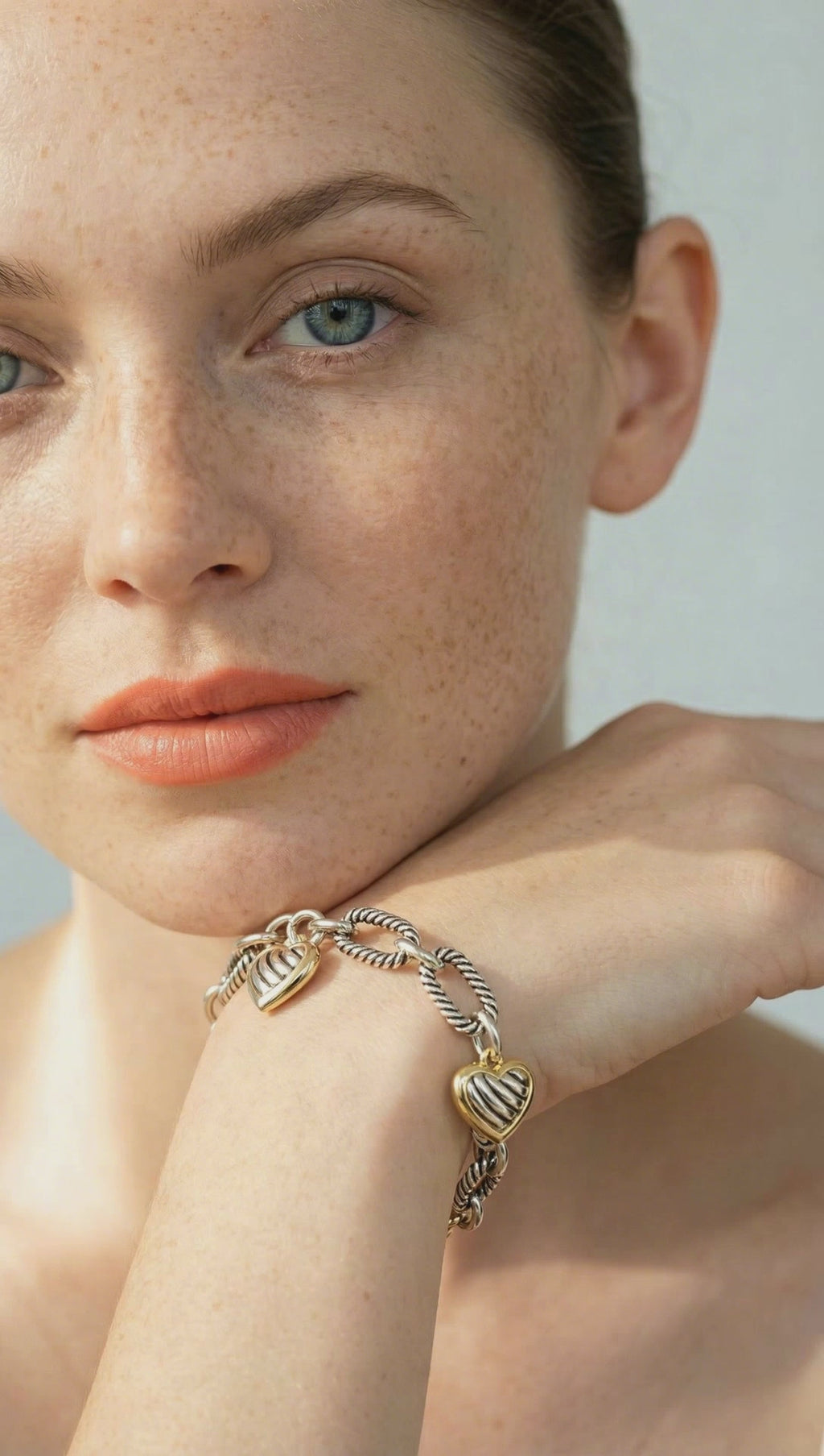 Heart Charm Bracelet