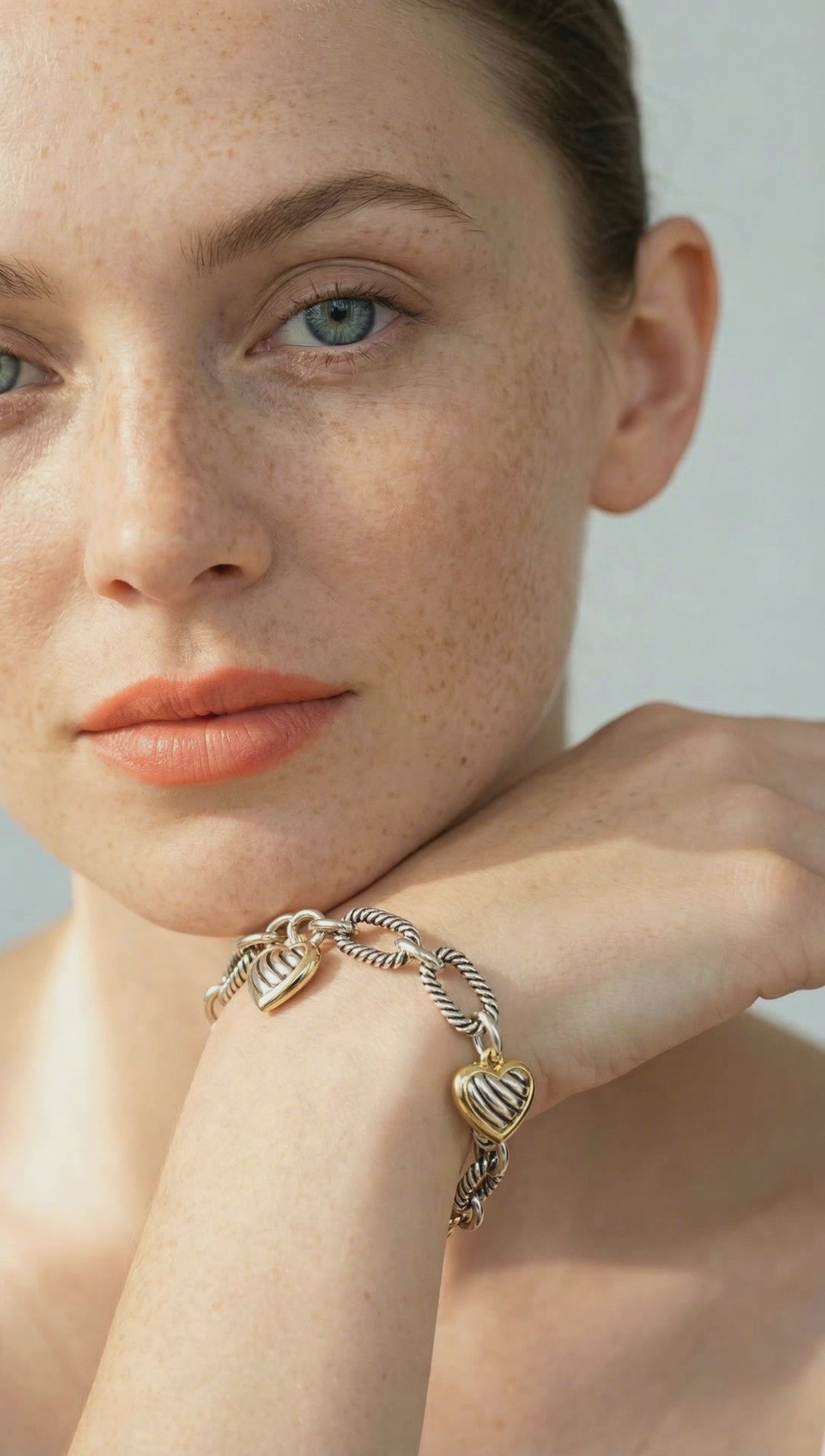 Heart Charm Bracelet